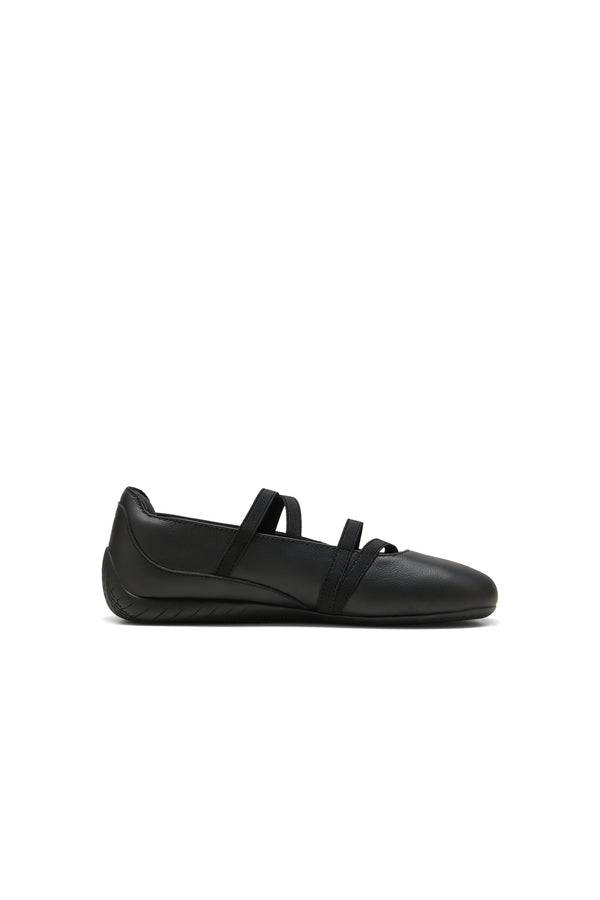 karen walker Speedcat Ballet LTH Black/White
