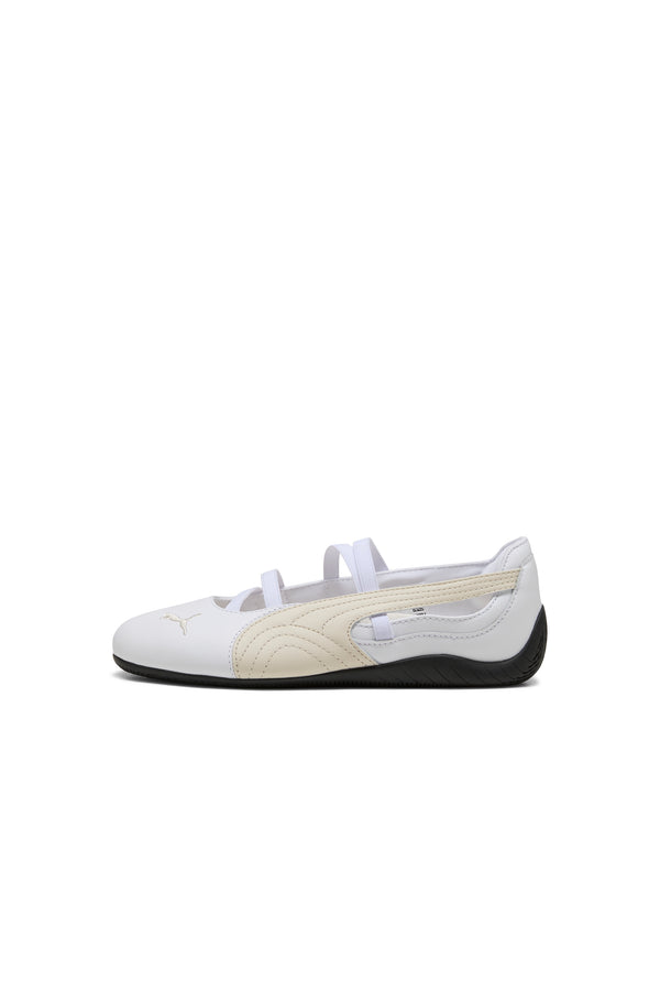 Karen Walker Speedcat Ballet LTH White/Alpine Snow