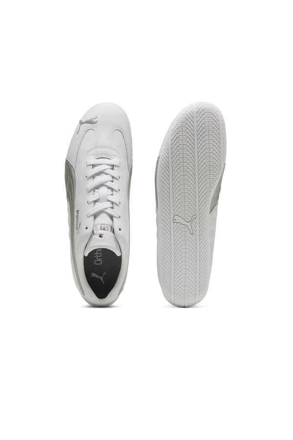 Karen Walker Speedcat Leather White/Silver