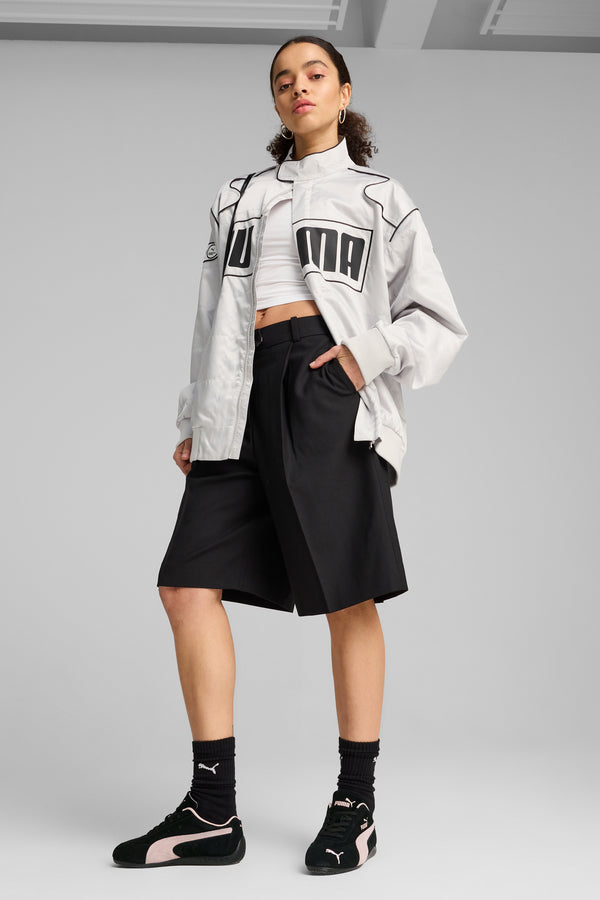 Karen Walker Speedcat OG Shoes Black/Mauve Mist