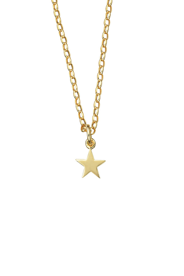 karen walker Star Necklace Gold-Plated