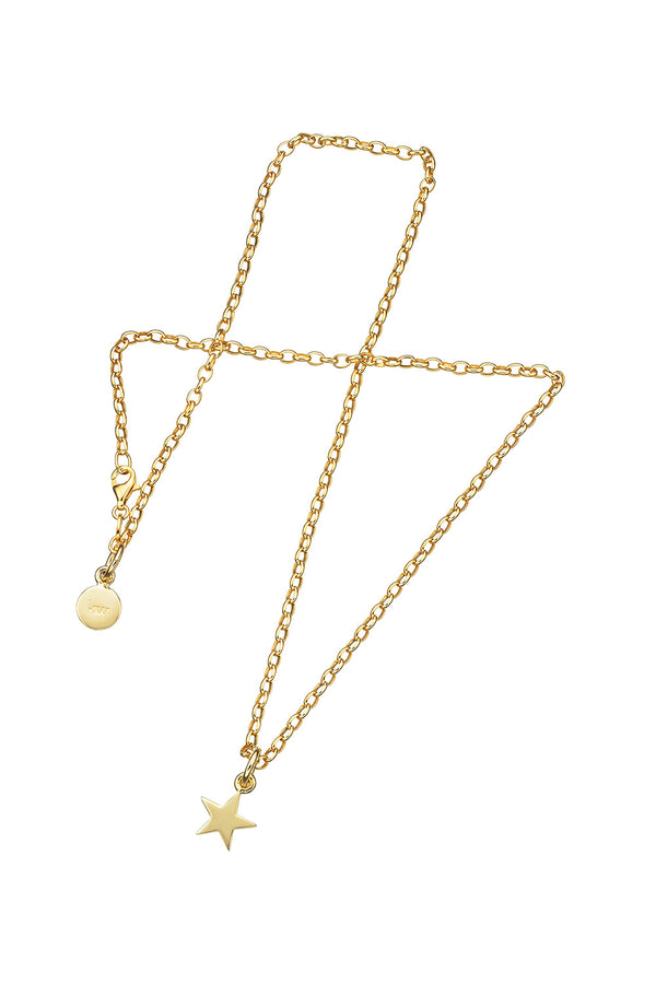 Karen Walker Star Pendant Gold