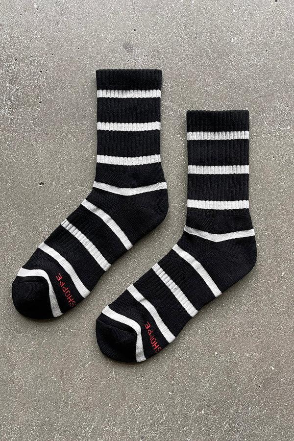 Karen Walker Striped Boyfriend Socks