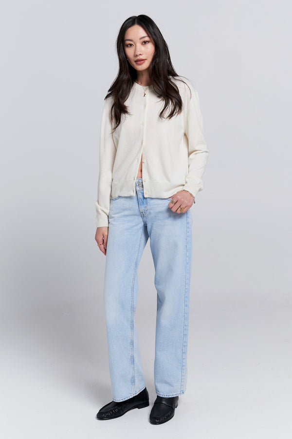 Karen Walker Superlow Loose Jeans Abraided Art