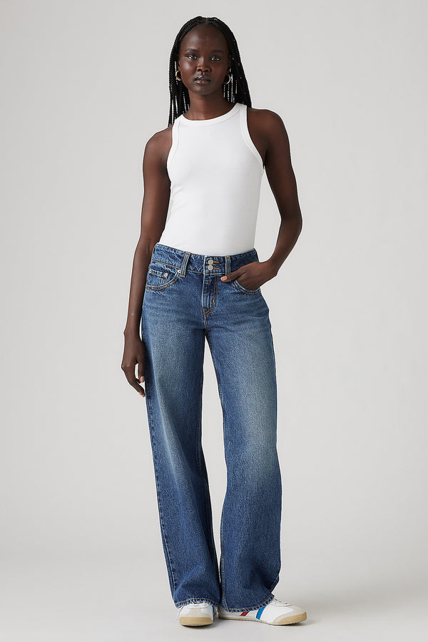 karen walker Superlow Loose Jeans Blended Beauty
