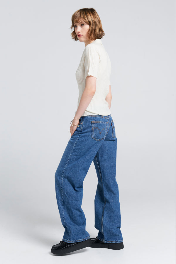 Karen Walker Superlow Loose Jeans It's A Vibe
