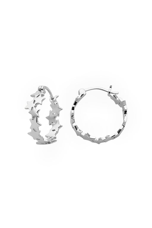 Karen Walker Supernova Hoops Silver