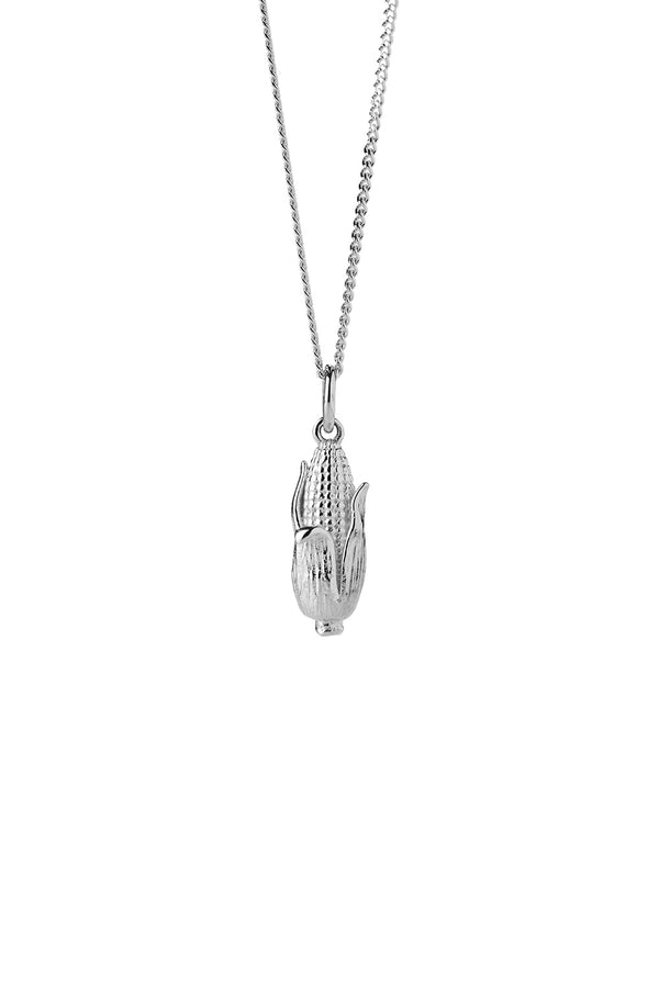 Karen Walker Sweet Corn Necklace Silver