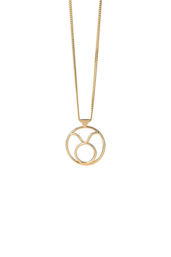 Karen Walker Taurus Necklace Gold