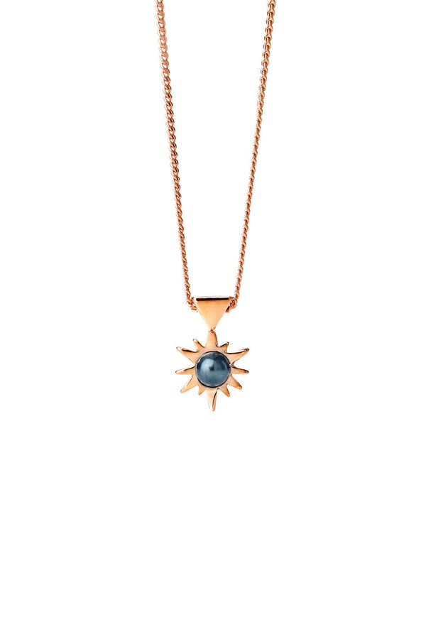 karen walker Temptation Necklace Rose Gold