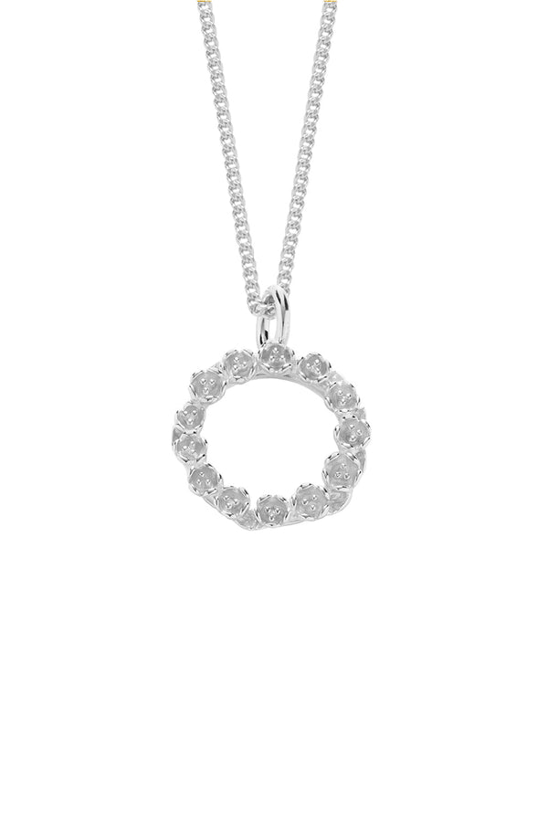 Karen Walker The League Necklace Silver