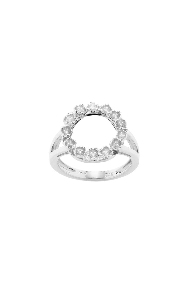 karen walker The League Ring Silver