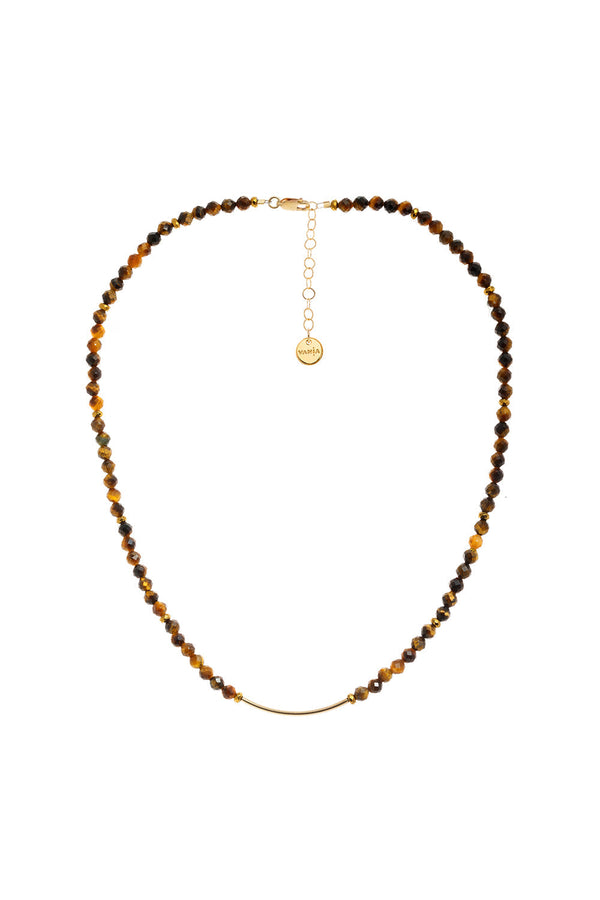 karen walker Tiger's Eye Necklace
