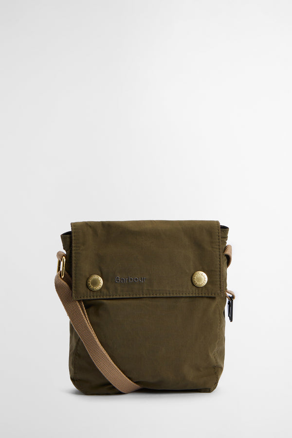 Karen Walker Transport Crossbody Bag Dusky Green
