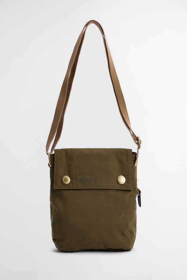 Karen Walker Transport Crossbody Bag Dusky Green