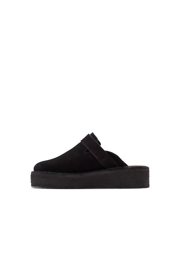 Karen Walker Trek Wedge Mule Black