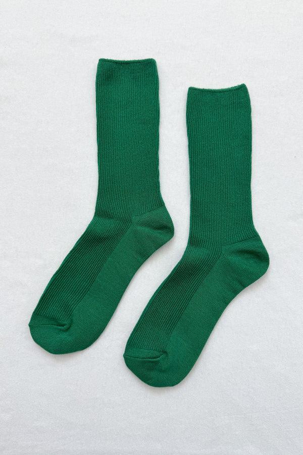 Karen Walker Trouser Socks Deep Green