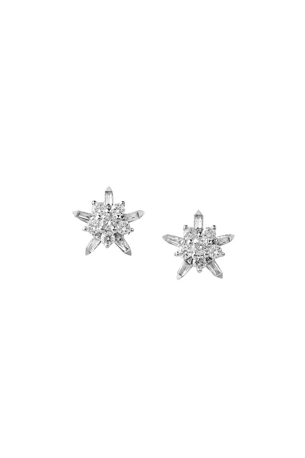 karen walker True Love Earrings White Gold