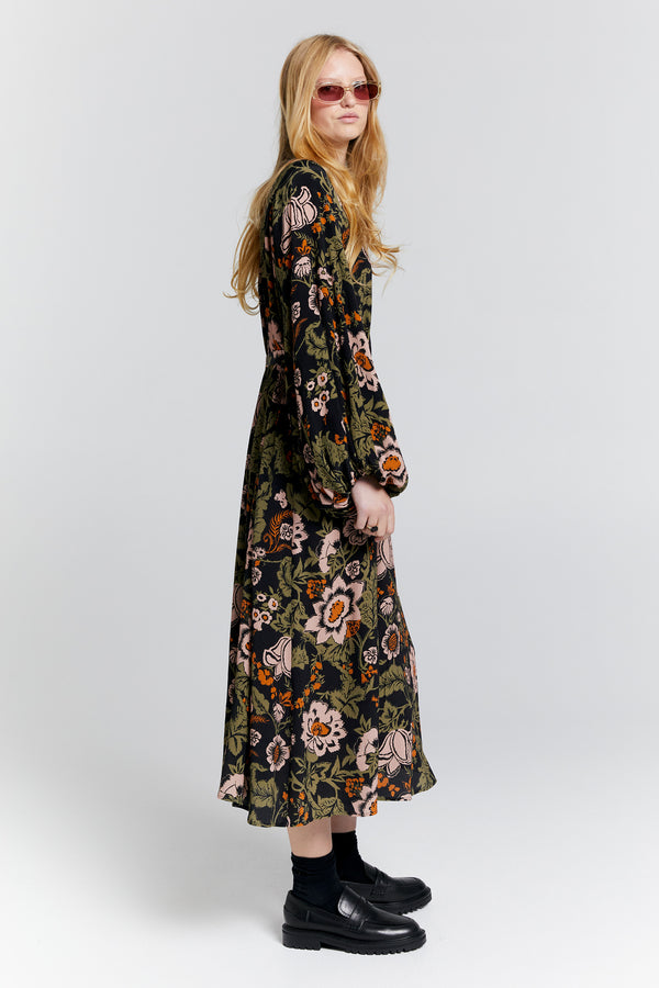 Karen Walker Truth Dress Black Multi