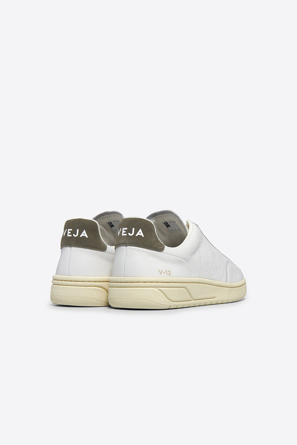 Karen Walker V-12 Stitch Extra White/White/Kaki