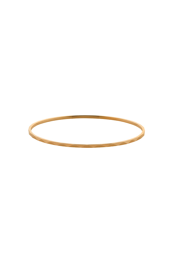 karen walker Velocity Bangle 65mm Gold