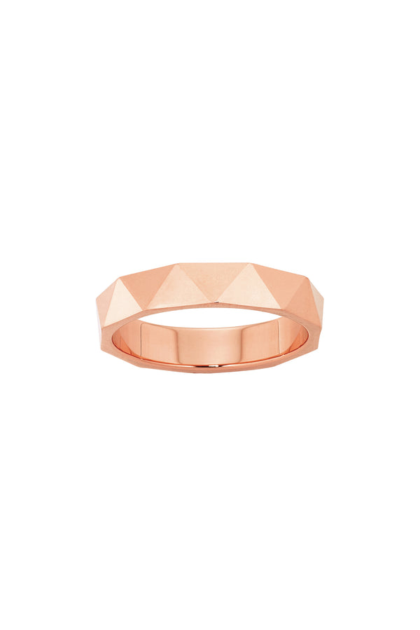 karen walker Velocity Ring Rose Gold
