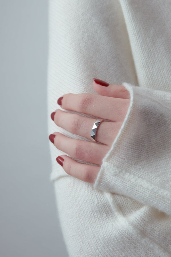 Karen Walker Velocity Ring Silver