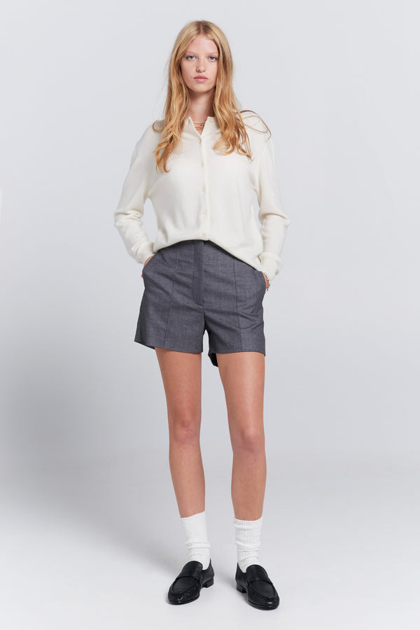 karen walker Vestige Shorts Charcoal