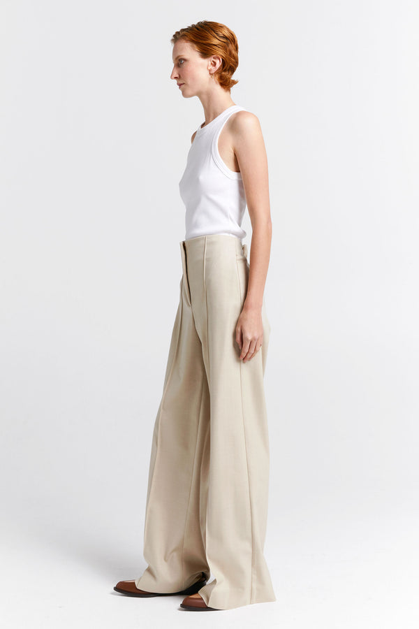 Karen Walker Vestige Trousers Natural