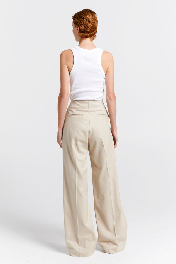 Karen Walker Vestige Trousers Natural
