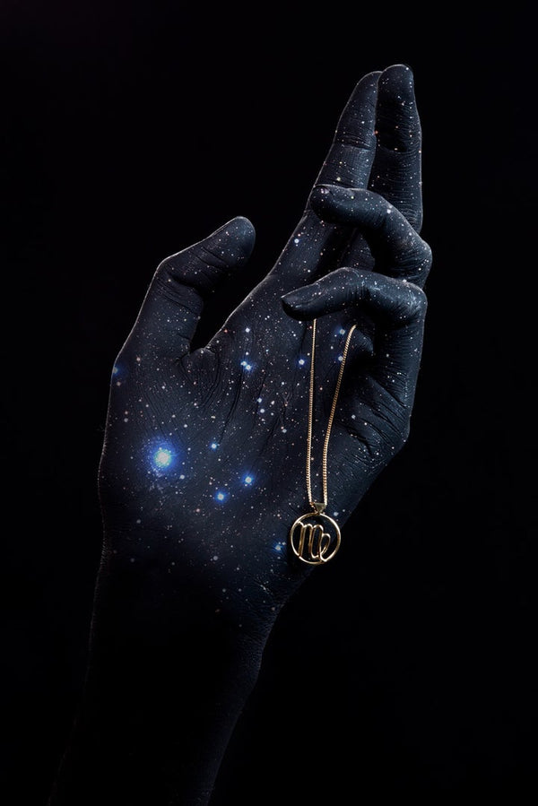 Karen Walker Virgo Necklace Gold