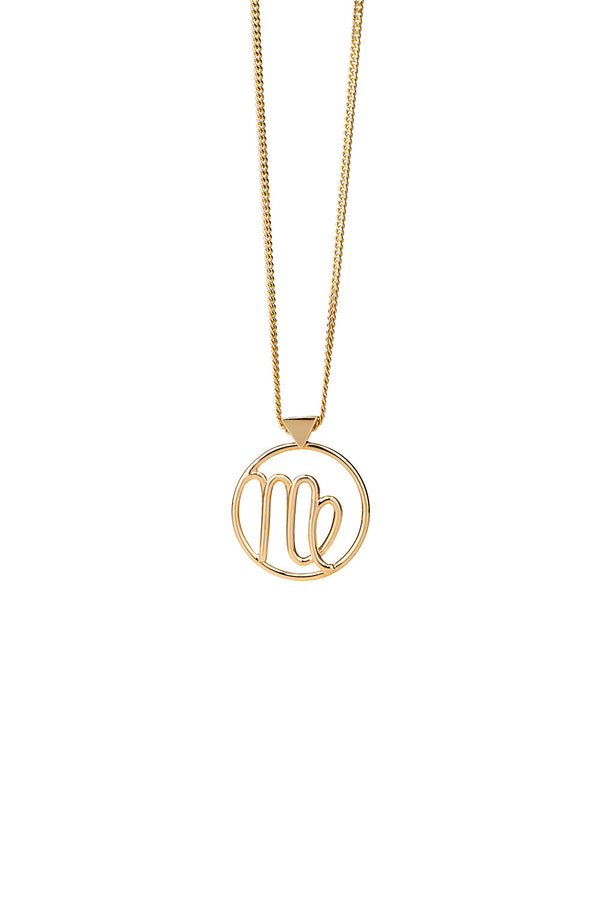 karen walker Virgo Necklace Gold