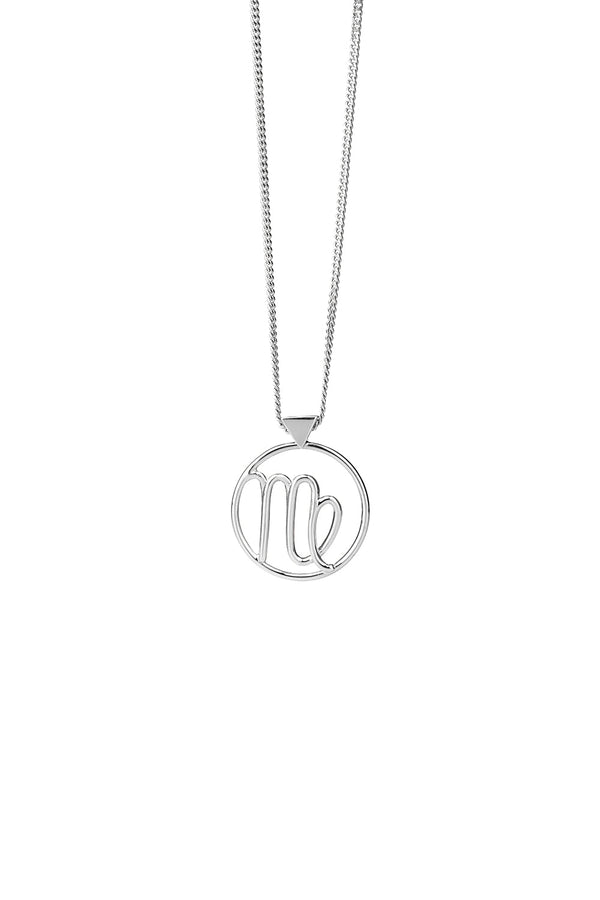 Karen Walker Virgo Necklace Silver