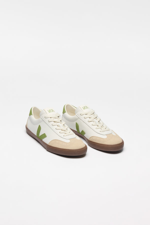 Karen Walker Volley White/Kiwi/Bark