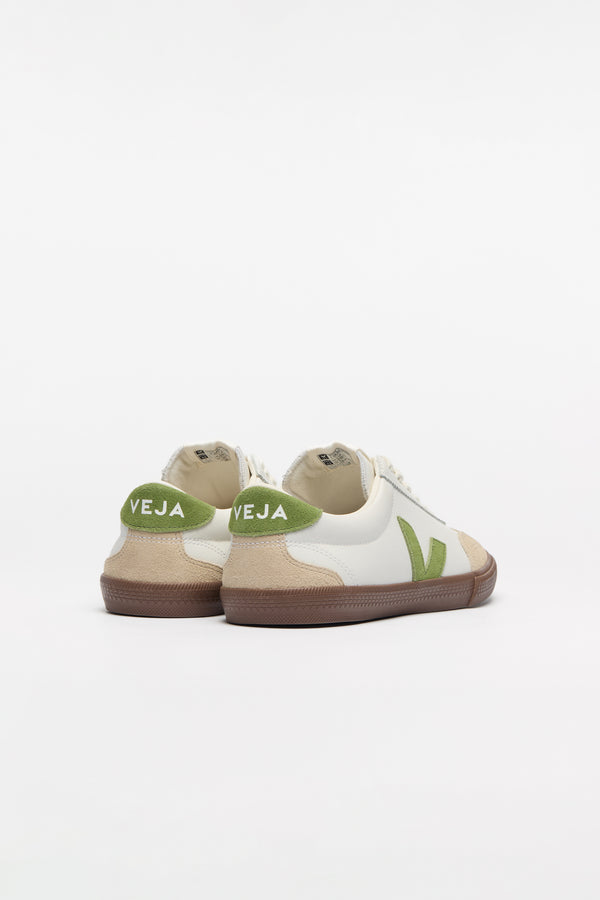 Karen Walker Volley White/Kiwi/Bark
