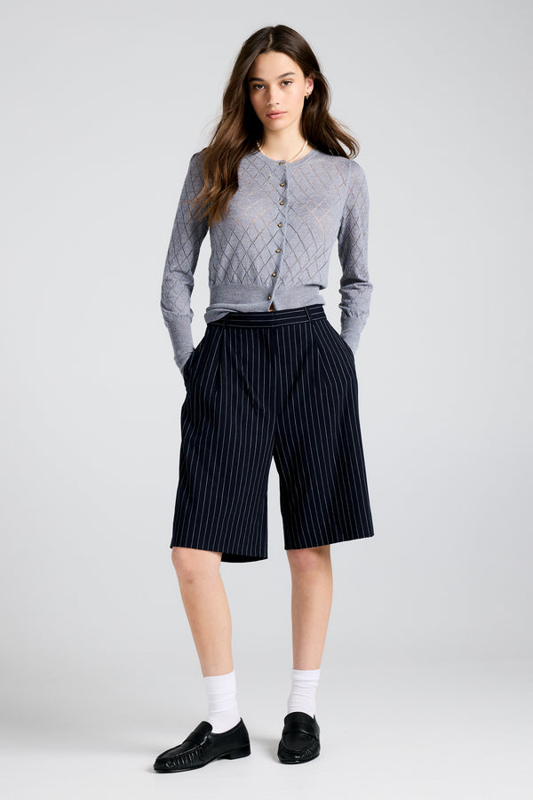 karen walker Walker Bermuda Shorts Navy