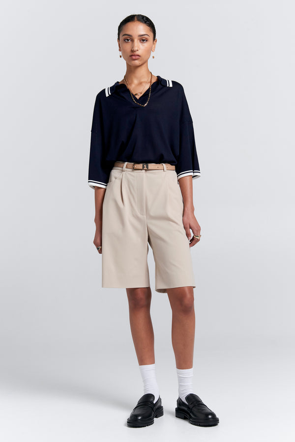 karen walker Walker Bermuda Shorts Sand