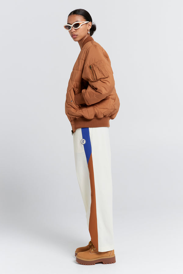 Karen Walker Walker Track Pants Cream Multi