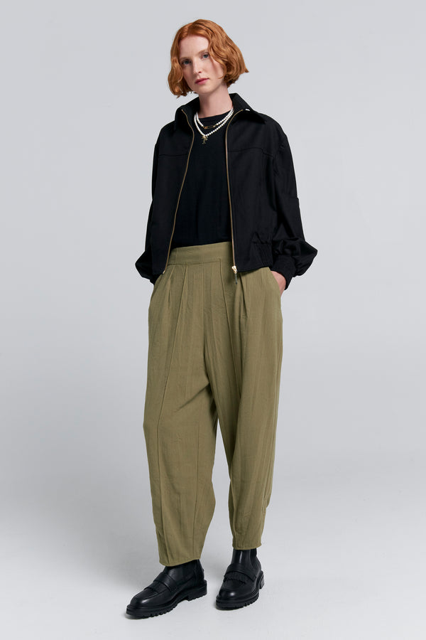 Karen Walker Wanderer Pants Herb Green
