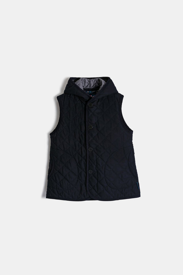 karen walker Wool Barton Suffolk Navy
