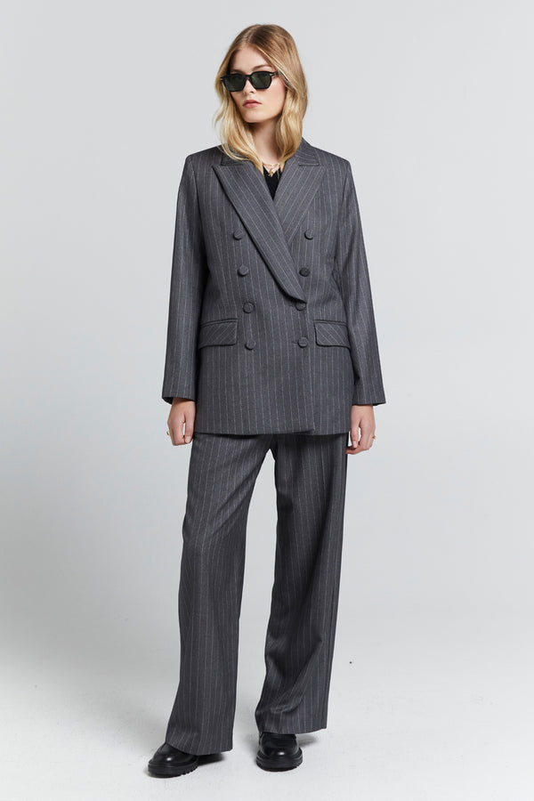 Karen Walker Workwear Trousers Charcoal