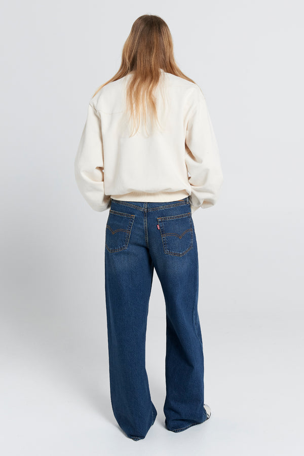 Karen Walker XL Straight Jeans Last Thursday Blue
