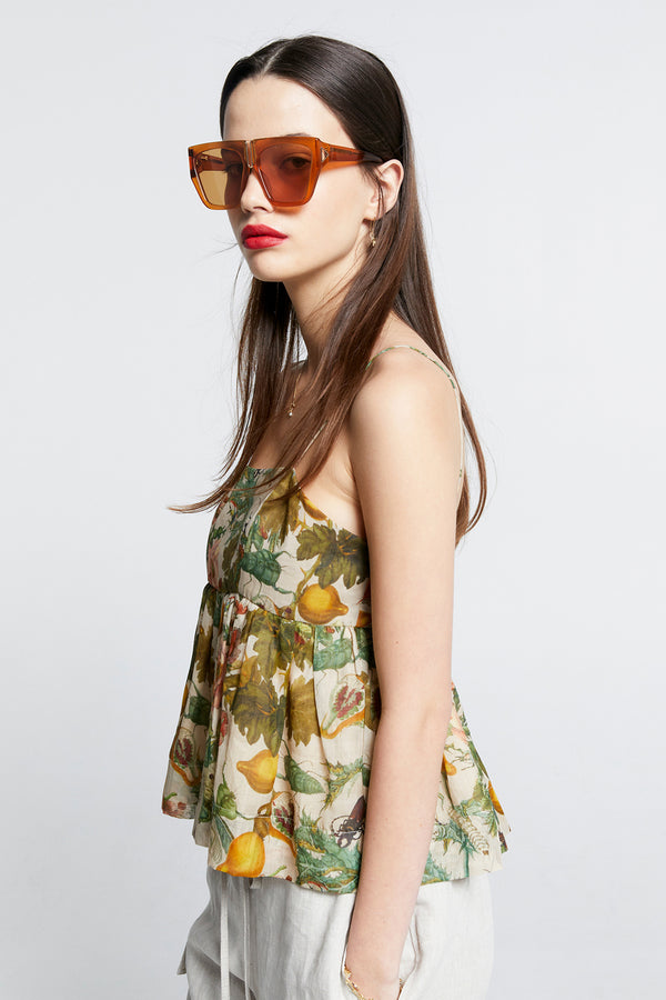 Karen Walker Zestful Top Macadamia Multi