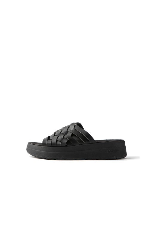 karen walker Zuma Platform Sandal Black/Black
