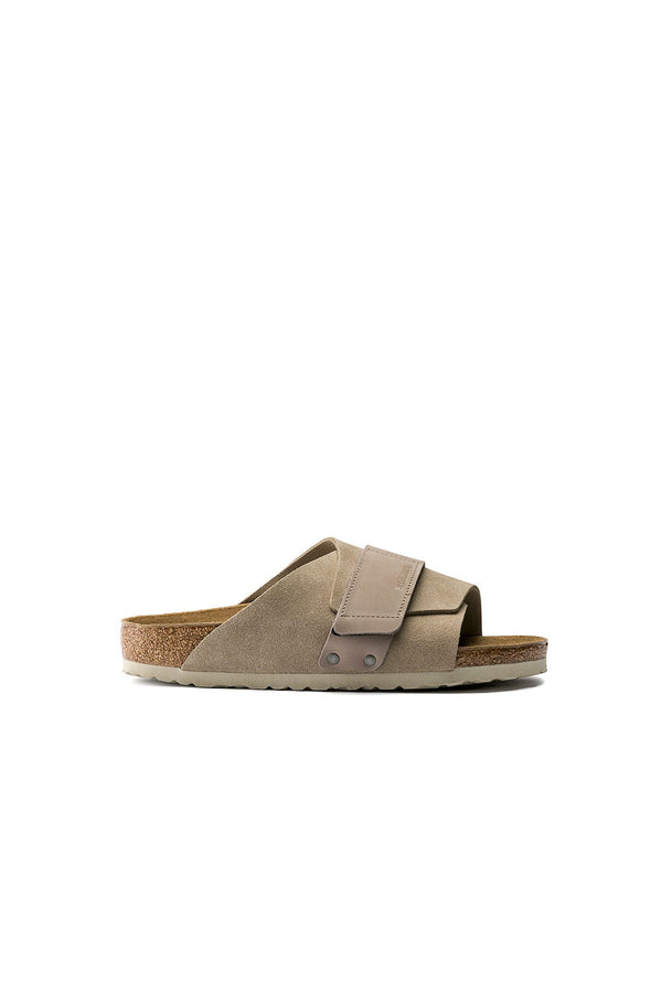 Karen Walker Kyoto Soft Suede & Nubuck Regular Fit Taupe