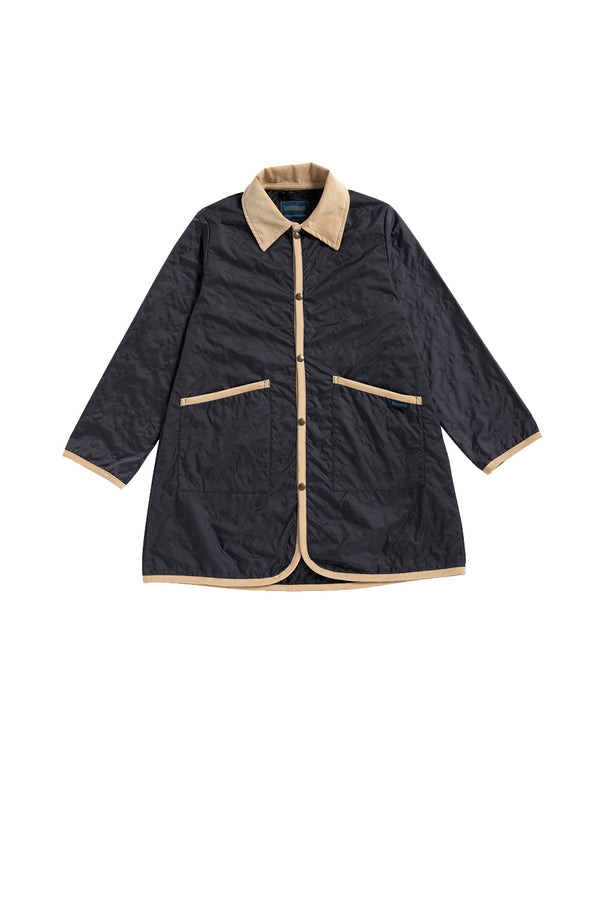 Karen Walker Lightweight A Line Raydon Suffolk Navy