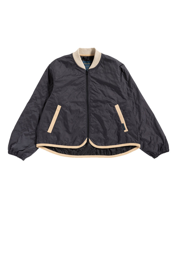 karen walker Lightweight Bomber Jacket Suffolk Navy