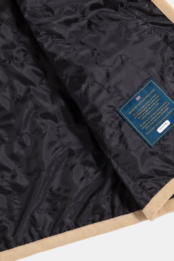 Karen Walker Lightweight Cropped Raydon Gilet Suffolk Navy