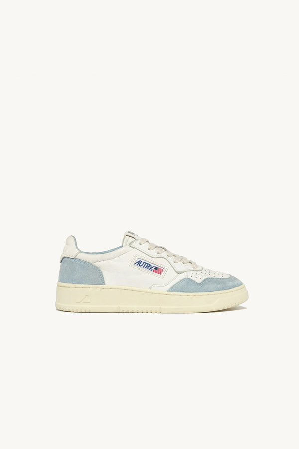 Karen Walker Medalist Low Sneakers White/Light Blue