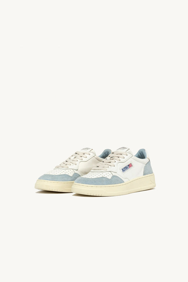 Karen Walker Medalist Low Sneakers White/Light Blue